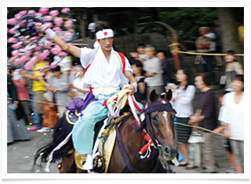 長屋神社の祭事行事の写真